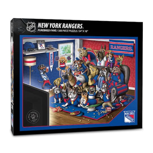 NHL Purebred Fans A Real Nailbiter 500 Piece Puzzle
